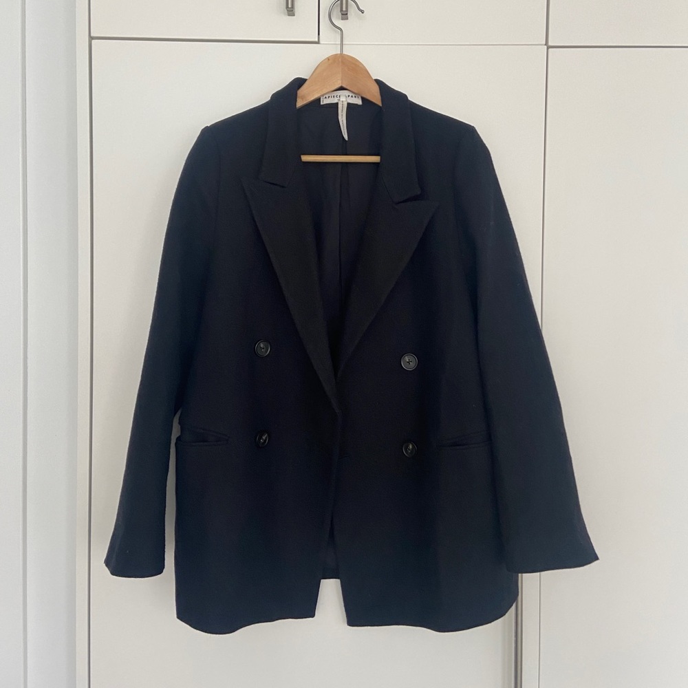 Apiece Apart double breasted wool coat